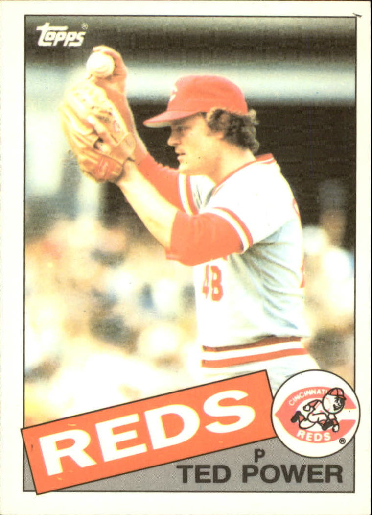 1985 Topps Tiffany #342 Ted Power