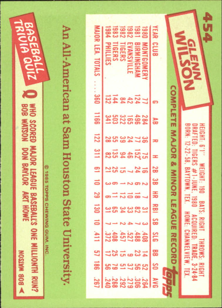 B1501- 1985 Topps Tiffany Baseball Card #s 1-792 -You Pick- 15+ FREE US SHIP - Picture 281 of 461