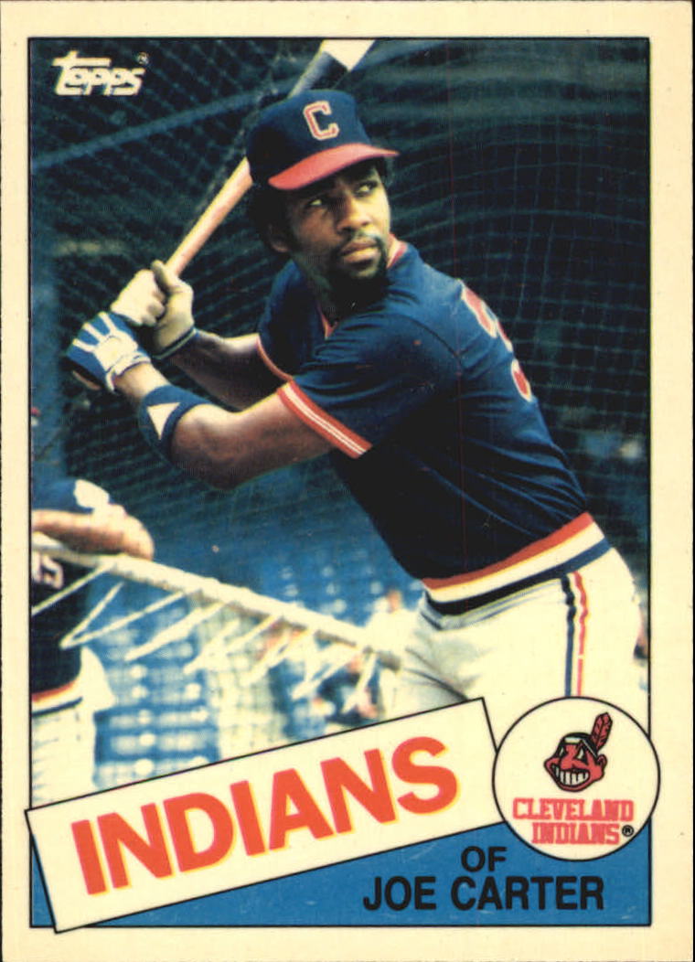  1989 Topps # 420 Joe Carter Cleveland Indians