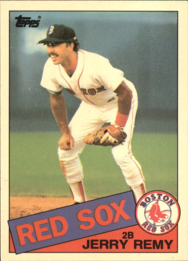 1985 Topps Tiffany #761 Jerry Remy