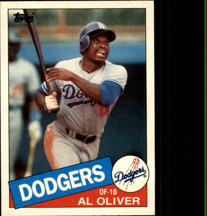 1985 Topps Traded #88T Al Oliver