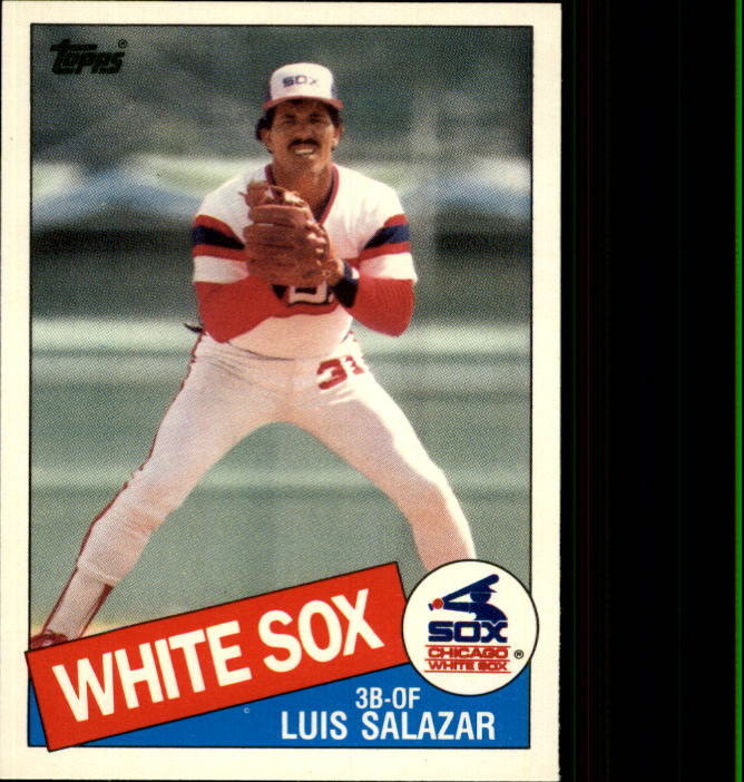 1985 Topps Traded #102T Luis Salazar