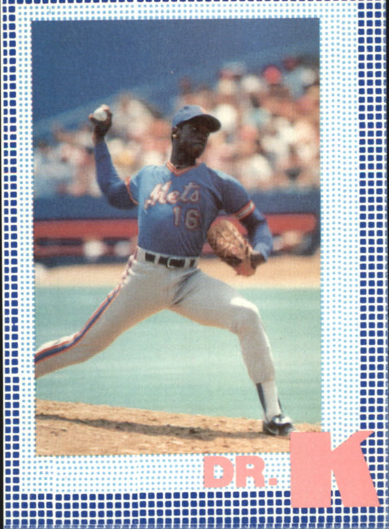 1985-86 Galasso Gooden #22 Dwight Gooden/Puzzle Back