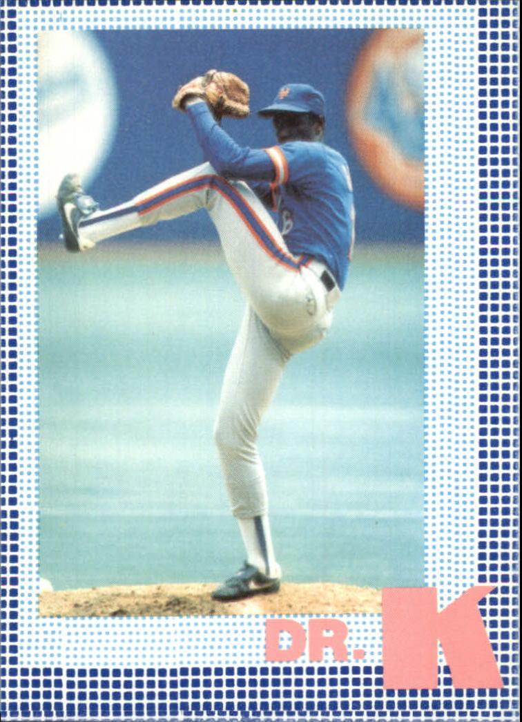 1985-86 Galasso Gooden #23 Dwight Gooden/Puzzle Back