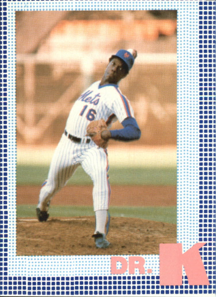 1985-86 Galasso Gooden #30 Dwight Gooden/Puzzle Back