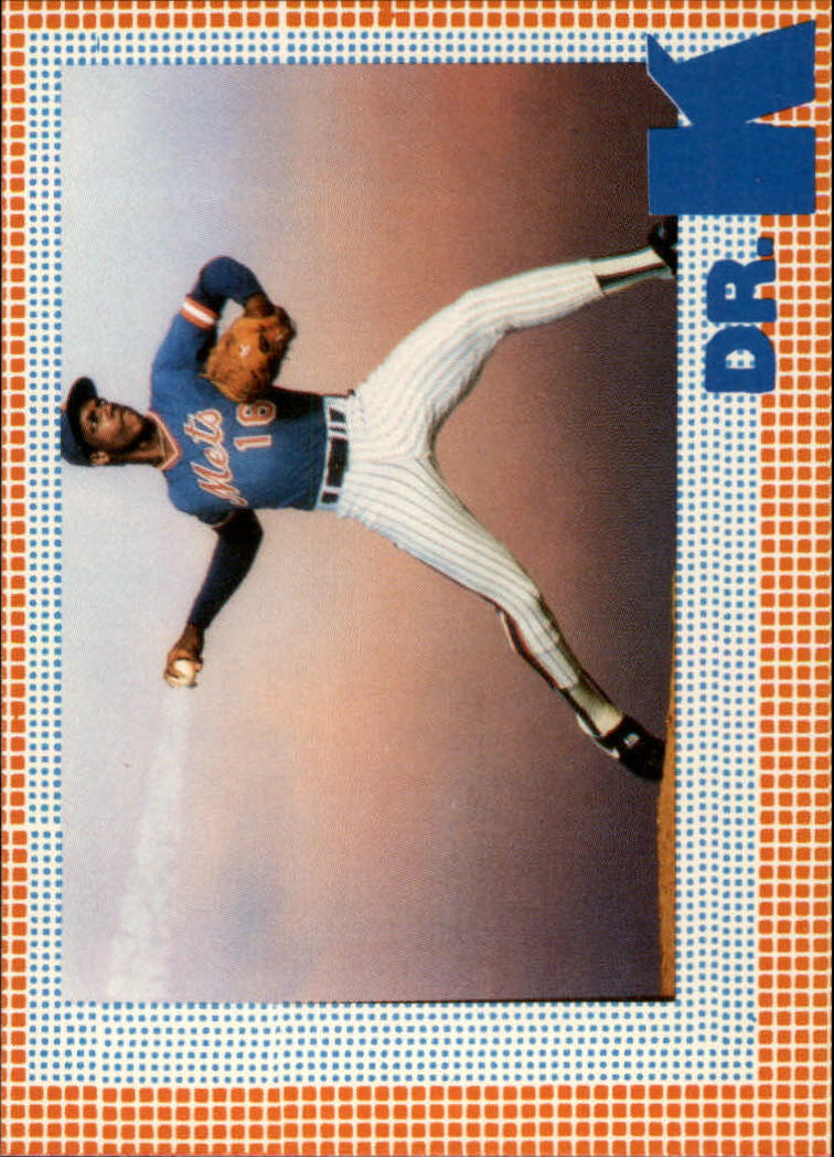1985-86 Galasso Gooden #39 Dwight Gooden/Horizontal, Nike Poster shot