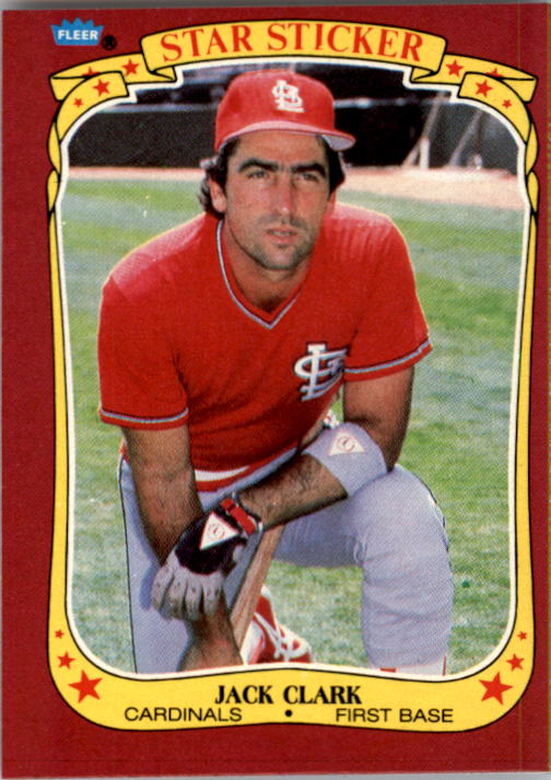 1986 Fleer Star Stickers Baseball - Picture 48 of 265