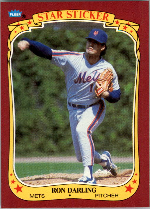 1986 Fleer Star Stickers Baseball - Picture 56 of 265