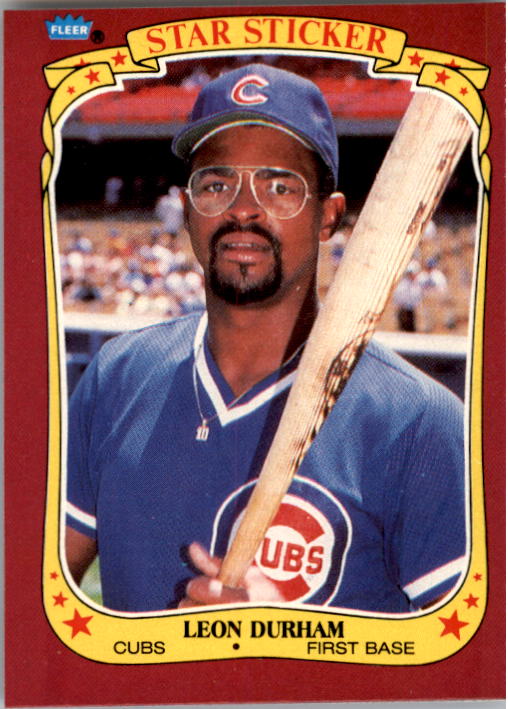 1986 Fleer Star Stickers Baseball - Picture 70 of 265