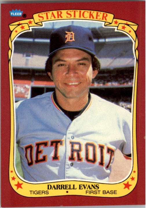 1986 Fleer Star Stickers Baseball - Picture 72 of 265