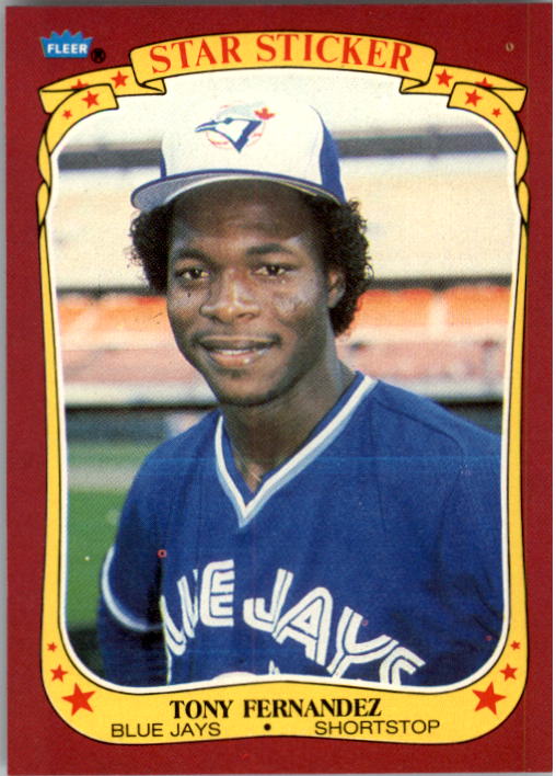 1986 Fleer Star Stickers Baseball - Picture 74 of 265
