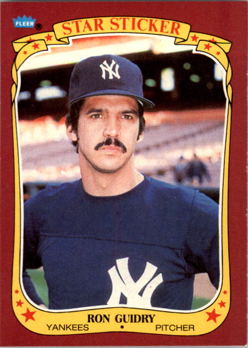 1986 Fleer Star Stickers Baseball - Picture 96 of 265