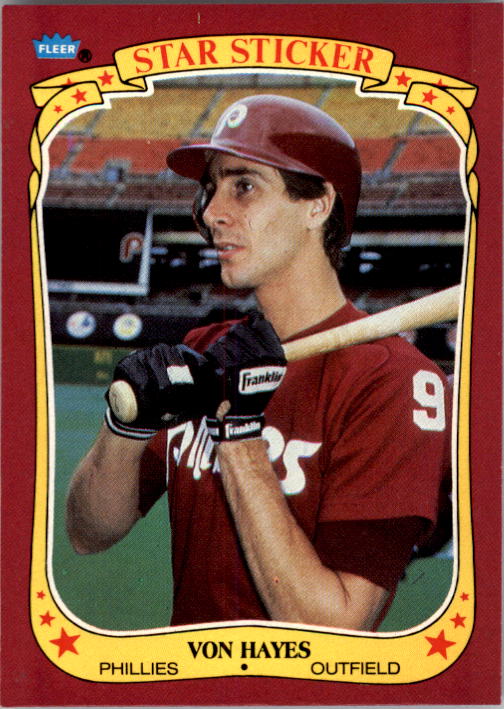 1986 Fleer Star Stickers Baseball - Picture 104 of 265
