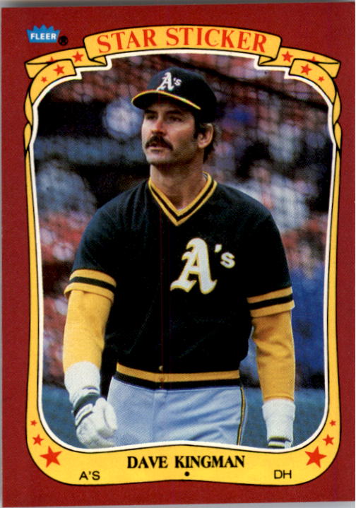 1986 Fleer Star Stickers Baseball - Picture 134 of 265