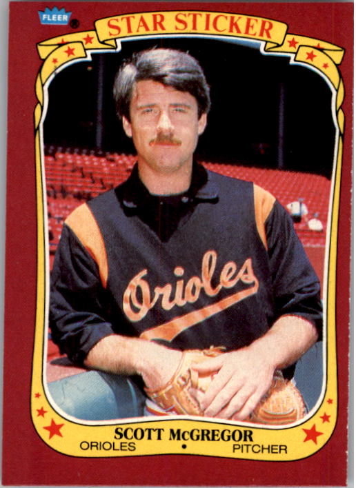 1986 Fleer Star Stickers Baseball - Picture 150 of 265