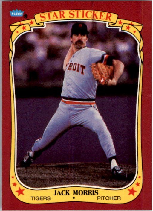 1986 Fleer Star Stickers Baseball - Picture 158 of 265