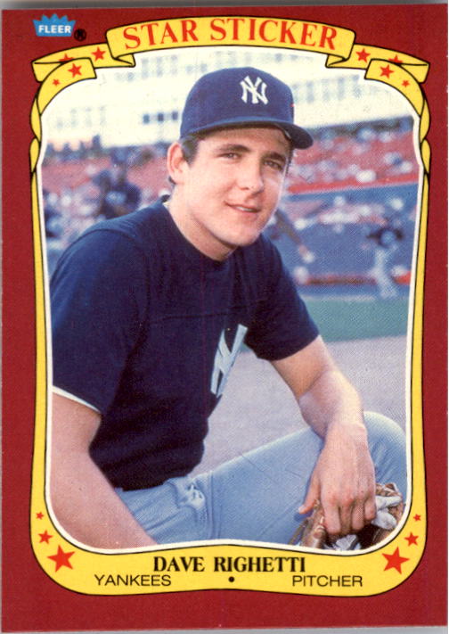 1986 Fleer Star Stickers Baseball - Picture 194 of 265