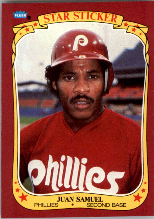 1986 Fleer Star Stickers Baseball - Picture 210 of 265