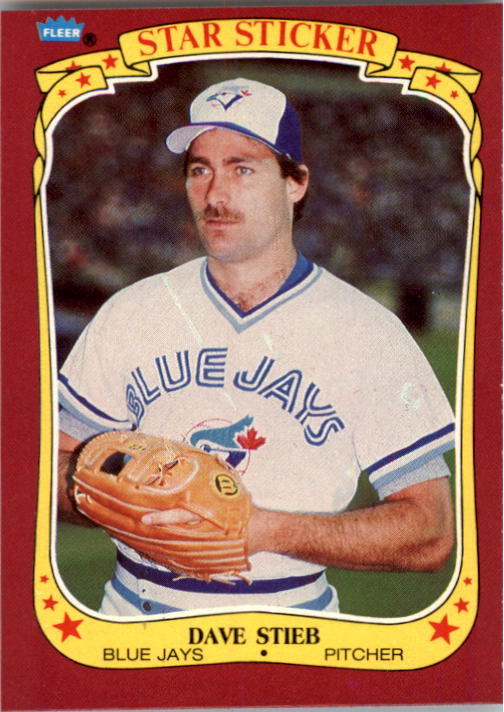 1986 Fleer Star Stickers Baseball - Picture 230 of 265
