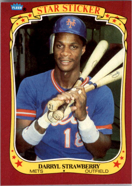 1986 Fleer Star Stickers Baseball - Picture 232 of 265
