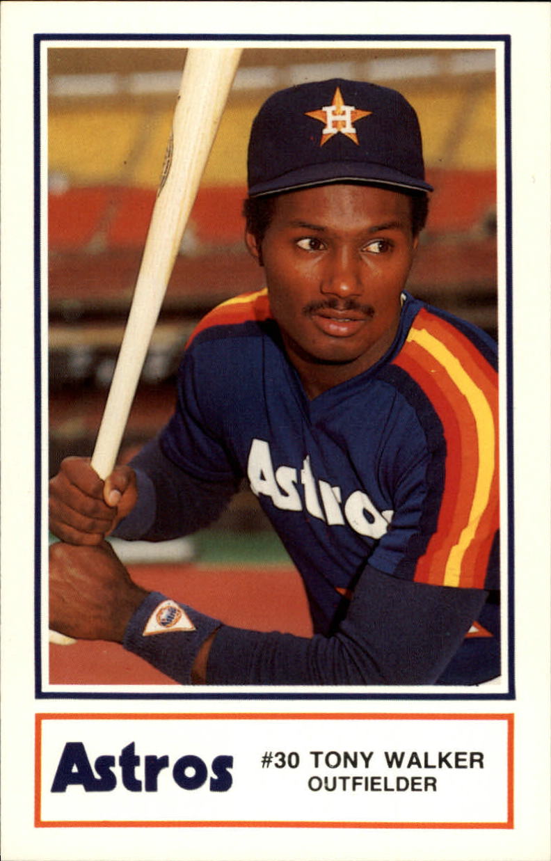 1986 Astros Police Baseball Card #20 Tony Walker | eBay