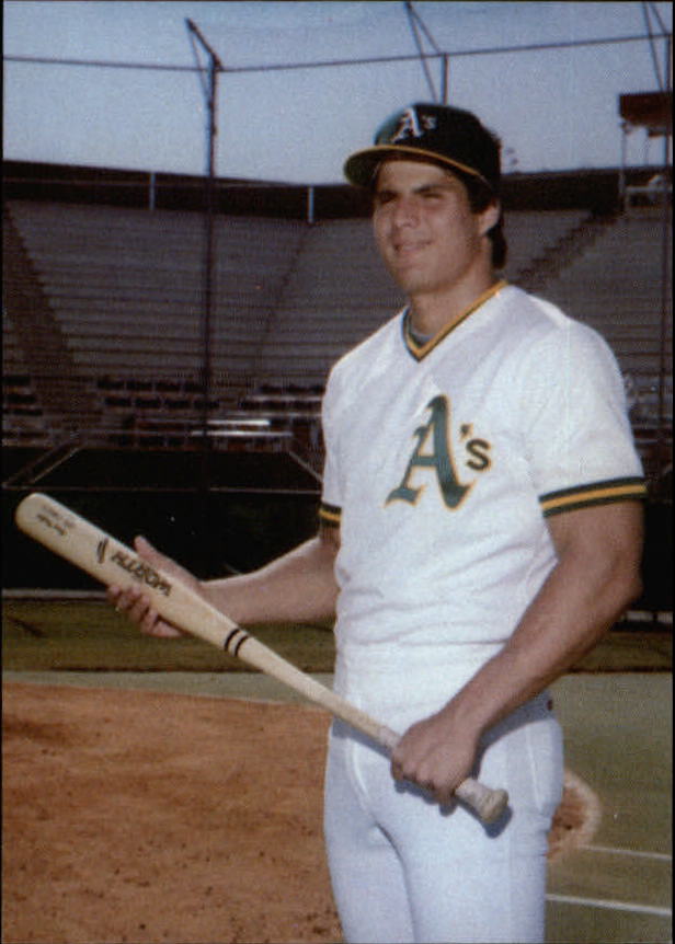 1986 Card Collectors Company Canseco #10 Jose Canseco/Holding bat, hands seperated