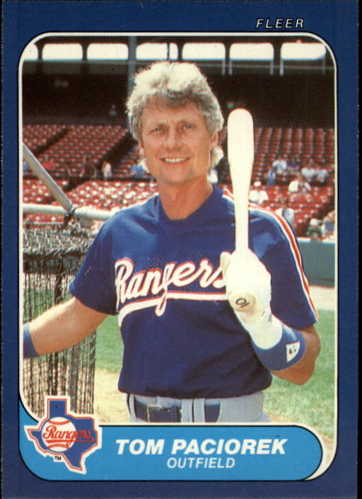 1986 Fleer Update Baseball "Main Set" Cards #U1 to #U132 - Picture 172 of 265