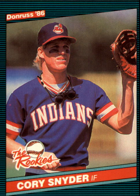 1986 Donruss Rookies #15 Cory Snyder