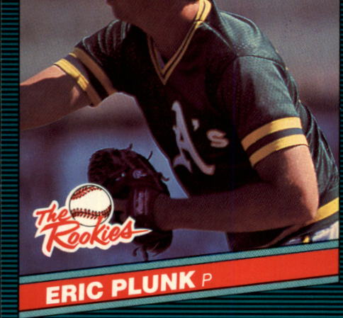 1986 Donruss Rookies #40 Eric Plunk