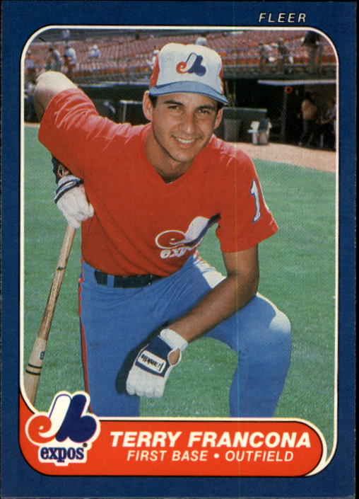 1985 Fleer Terry Francona