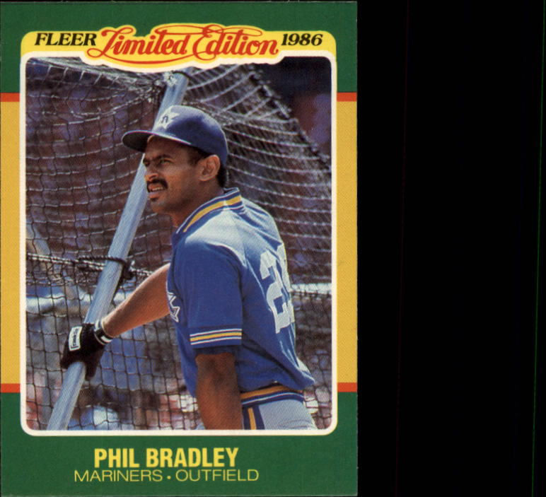 1986 Fleer Limited Edition #5 Phil Bradley