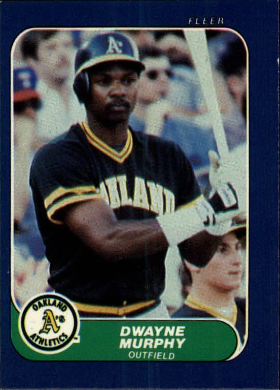 1986 Fleer Mini #90 Dwayne Murphy