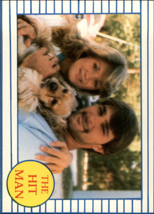 1986 Galasso Mattingly #13 Don Mattingly/Posing with Wife and Dog