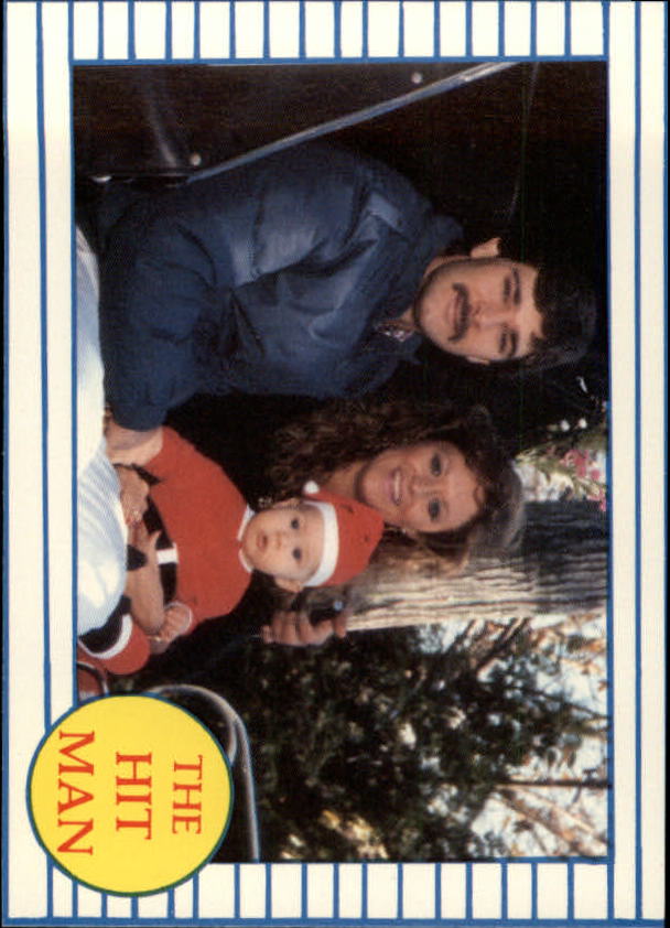 1986 Galasso Mattingly #18 Don Mattingly/Posing with Wife and Son