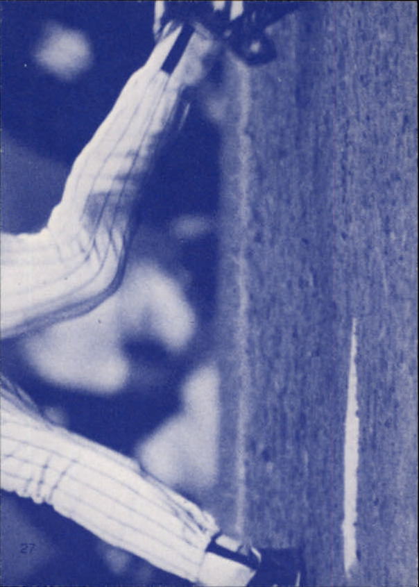 1986 Galasso Mattingly #NNO Don Mattingly/Hit Man Poster back image