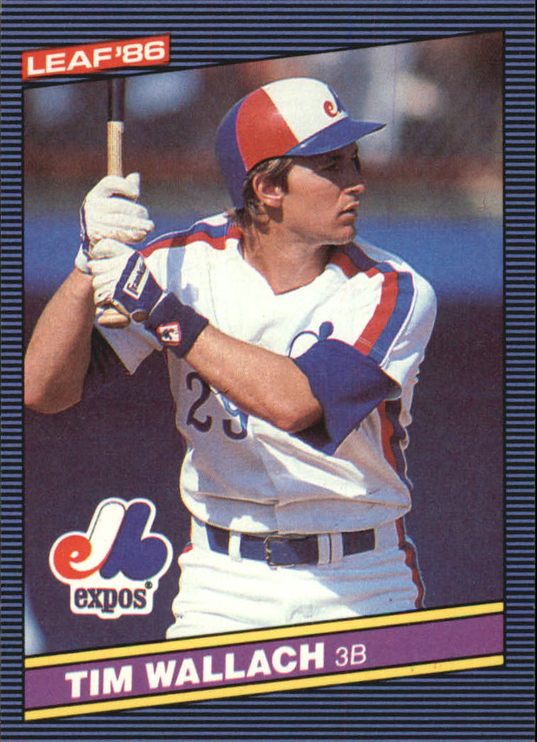 1986 Leaf/Donruss #97 Tim Wallach