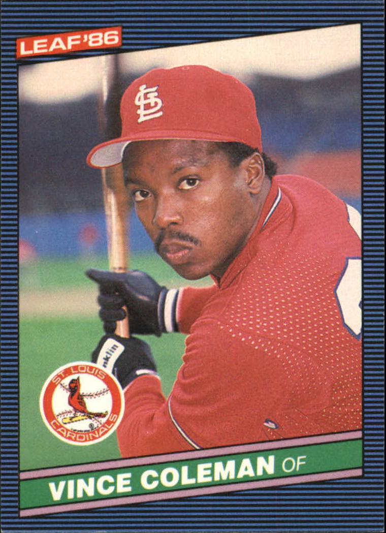  1989 Donruss Baseball Card #19 Vince Coleman