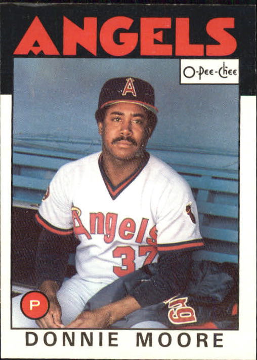 1986 O-Pee-Chee #345 Donnie Moore