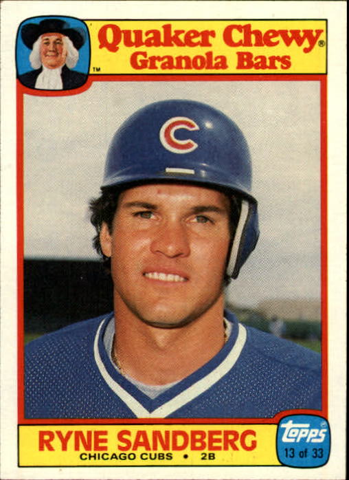 1986 Quaker Granola Baseball Card #s 1-33 (A7424) - You Pick - 15+ FREE SHIP - Picture 16 of 45
