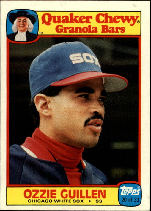 1986 Quaker Granola #20 Ozzie Guillen