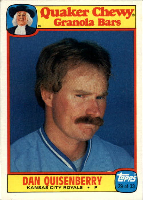 1986 Quaker Granola Baseball Card #s 1-33 (A7424) - You Pick - 15+ FREE SHIP - Picture 36 of 45