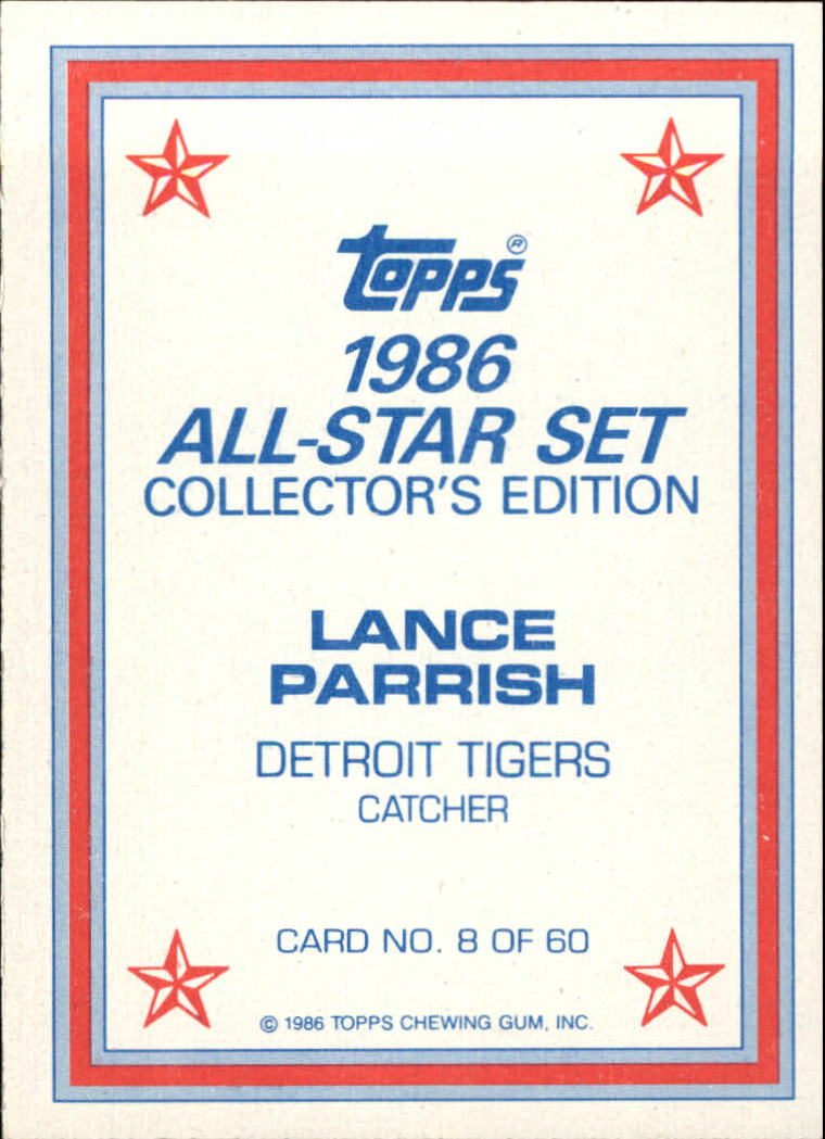 B2819- 1986 Topps Glänzend Send-Ins BB Karte #S 1-60 -du Pick- 15 + Kostenlose - Bild 13 von 83