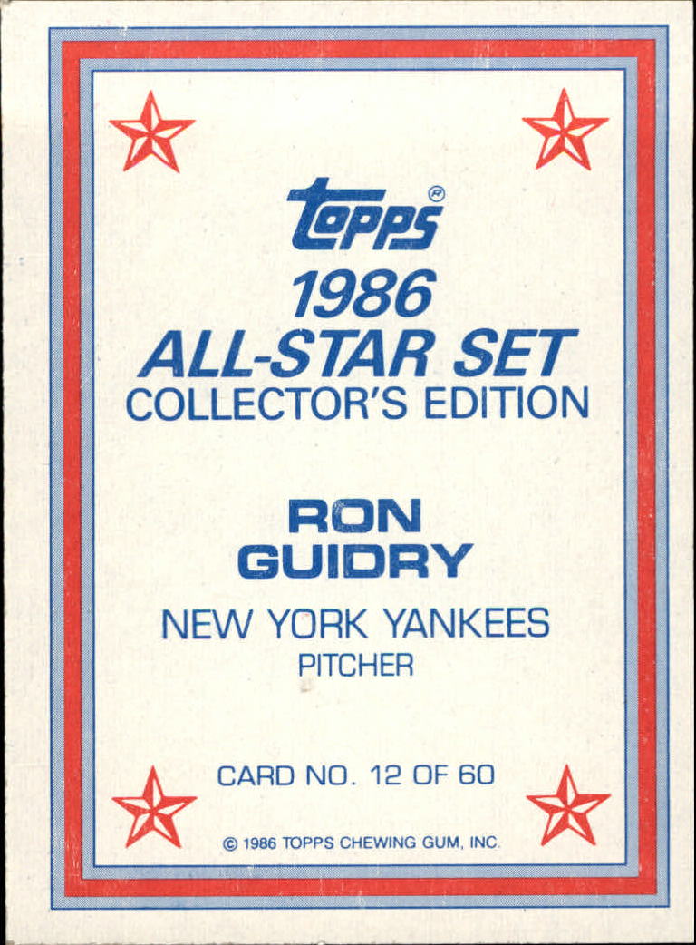 B2819- 1986 Topps Glänzend Send-Ins BB Karte #S 1-60 -du Pick- 15 + Kostenlose - Bild 19 von 83