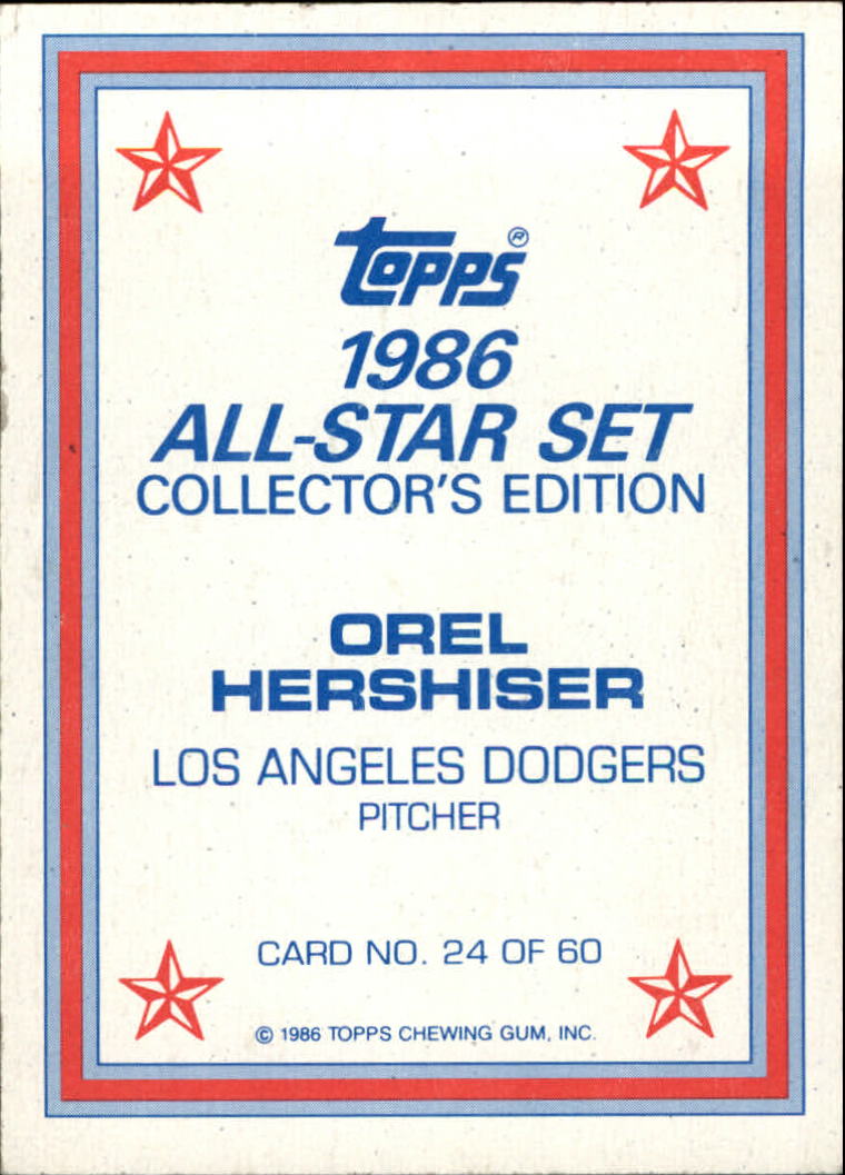 B2819- 1986 Topps Glänzend Send-Ins BB Karte #S 1-60 -du Pick- 15 + Kostenlose - Bild 31 von 83