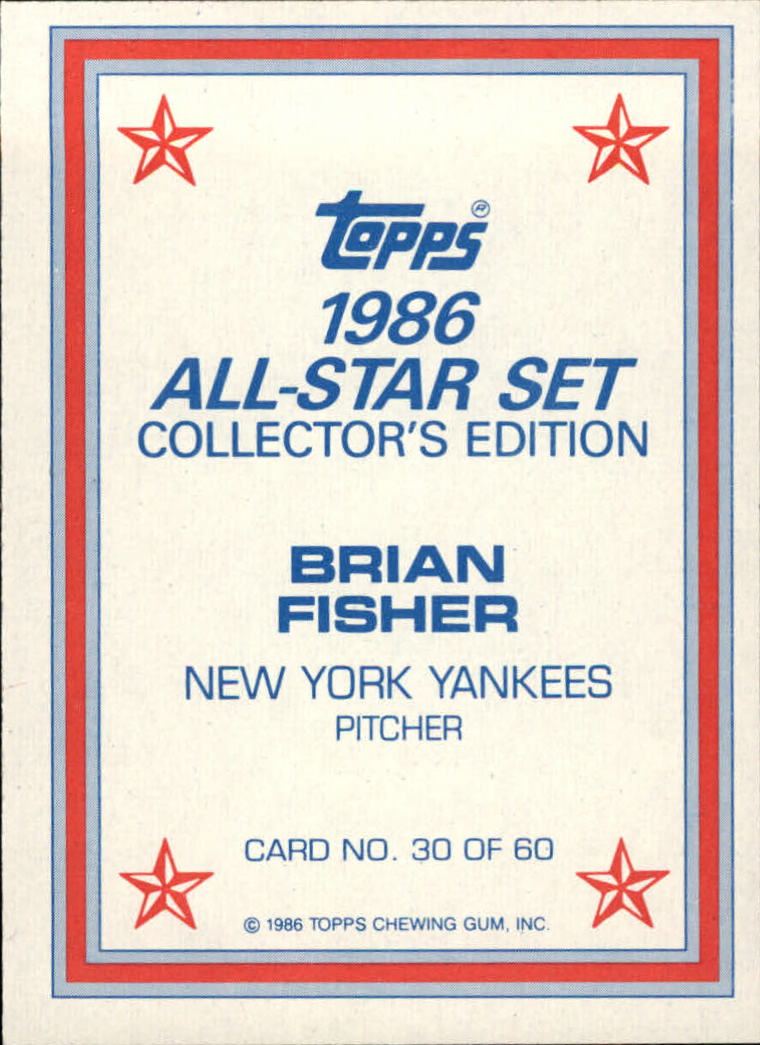 B2819- 1986 Topps Glänzend Send-Ins BB Karte #S 1-60 -du Pick- 15 + Kostenlose - Bild 41 von 83