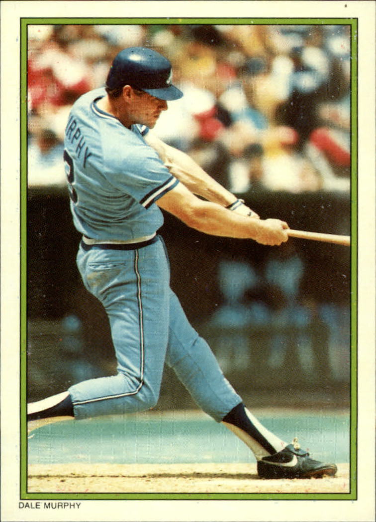 1986 Topps Glossy Send-Ins #37 Dale Murphy