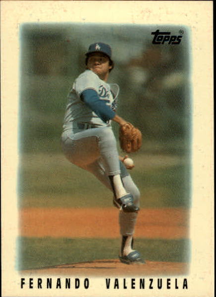Fernando Valenzuela 1986 Topps Mini Leaders # 47 NM/MT Baseball Card
