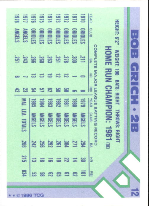 A8308- 1986 Woolworth Topps Baseball Karten 1-33 -du Pick- 15 + Gratis US Schiff - Bild 17 von 51