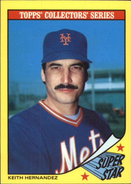 1986 Woolworth's Topps #14 Keith Hernandez