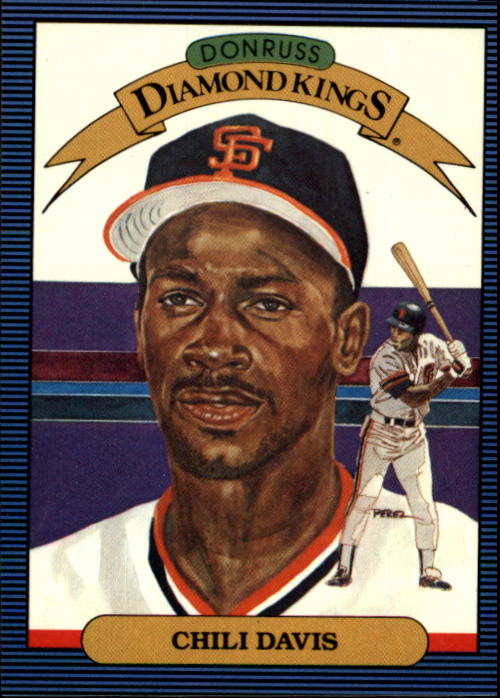 1986 Donruss #6 Chili Davis DK